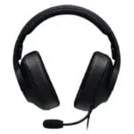 Logitech G PRO Gaming Headset in black with adjustable headband and attached microphone.