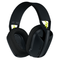 logitech g435 bluetooth wireless headset in black color